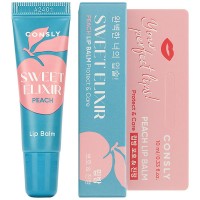 Бальзам для губ с экстрактом персика Consly Sweet Elixir Peach Lip Balm 10мл