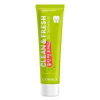 Гелевая зубная паста с экстрактами бамбука и зеленого чая Consly Clean Fresh Bamboo Green Tea Gel Toothpaste 105гр