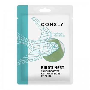 Гидрогелевая маска с экстрактом ласточкиного гнезда Consly Hydrogel Bird’s Nest Face Mask 20мл