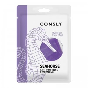 Гидрогелевая маска с экстрактом морского конька Consly Hydrogel Seahorse Face Mask 20мл