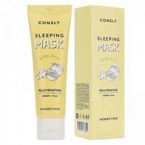 Маска ночная с лифтинг-эффектом Consly Wonder Food Ginger Yuja Rejuvenating Sleeping Mask 50мл