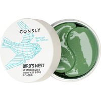 Патчи для глаз с экстрактом ласточкиного гнезда Consly Bird s Nest Aqua Eye Patch 60шт
