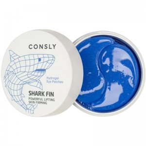 Патчи для глаз с экстрактом акульего плавника Consly Hydrogel Shark Fin Eye Patches 60шт