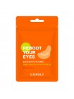 Патчи тканевые питательные Consly Eyes Reboot Snail Mucus Vita Complex Elasticity Eye Mask 30шт