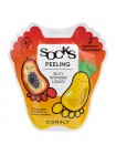 Отшелушивающие пилинг-носочки Consly Silky Wonder Papaya Pineapple Peeling Liquid Foot Mask 40гр