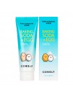 Скраб для лица с содой и яичным белком Consly Baking Soda Egg Pore Minimising Scrub 120мл