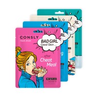 Тканевая маска для лица Consly Bad Girl Good Skin Stress Mask Sheet 23мл