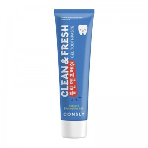 Реминерализующая зубная паста Consly Clean Fresh Calcium Sea Salt Remineralizing Gel Toothpaste 105гр