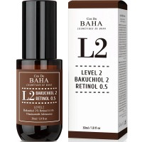 Антивозрастная сыворотка с бакучиолом и ретинолом Cos De Baha L2 Bakuchiol Retinol Serum 30мл