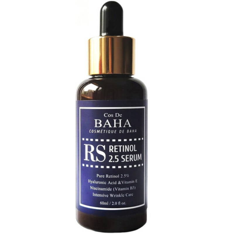 Омолаживающая сыворотка с ретинолом Cos De BAHA RS Retinol 2,5 Serum 60мл Омолаживающая сыворотка с ретинолом Cos De BAHA RS Retinol 2,5 Serum 60мл