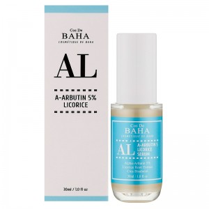 Осветляющая сыворотка с арбутином Cos De BAHA Arbutine 5 Licorice AL Serum 30мл