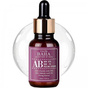 Смываемая пилинг-сыворотка с комплексом кислот Cos De Baha AHA BHA AB Serum 30мл