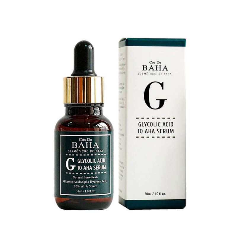 Сыворотка c гликолевой кислотой Cos De Baha Glycolic Acid 10 AHA Serum 30 мл