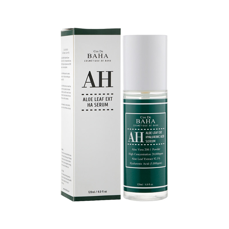 Сыворотка Cos De Baha AH Aloe Leaf Ext Hyaluronic Acid Serum 120мл Сыворотка Cos De Baha AH Aloe Leaf Ext Hyaluronic Acid Serum 120мл