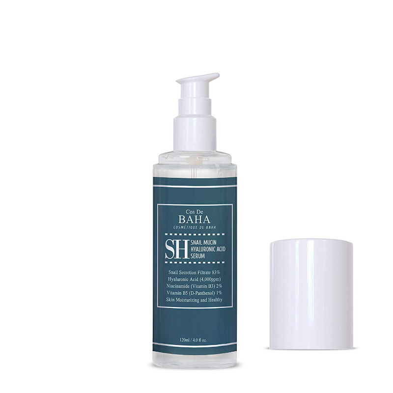 Сыворотка для лица с муцином улитки Cos De Baha SH Snail Mucin Ha Serum 120мл