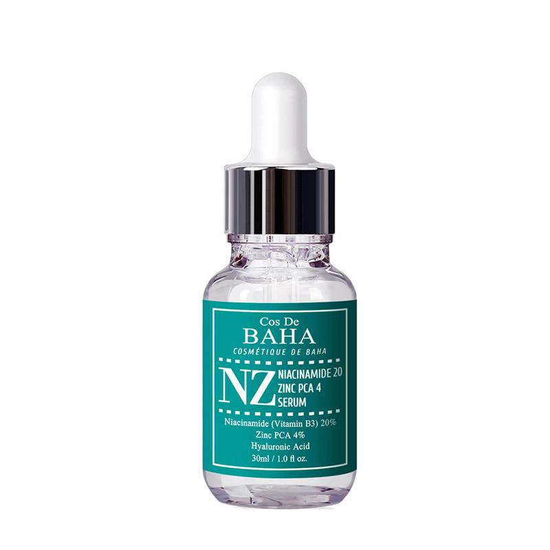 Укрепляющая сыворотка для сужения пор Cos De BAHA NZ Niacinamide 20 Zinc 4 Pore Reducer 30мл