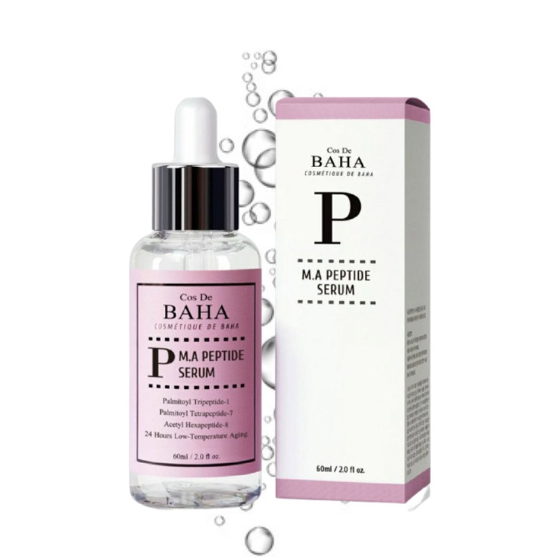 Сыворотка против морщин с пептидным комплексом Cos De Baha Peptide Serum 60мл Сыворотка против морщин с пептидным комплексом Cos De Baha Peptide Serum 60мл