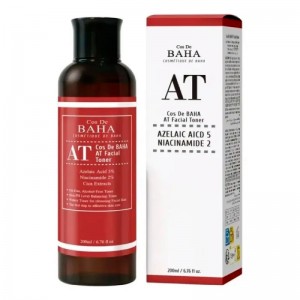 Противовоспалительный тонер с азелаиновой кислотой Cos De BAHA Facial Toner Azelaic Acid AT 200мл