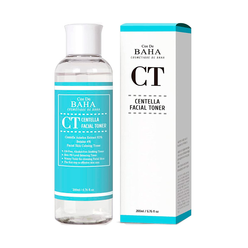 Восстанавливающий тонер с центеллой Cos De Baha CT Centella Facial Toner 200мл