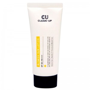 Лёгкий гипоаллергенный солнцезащитный лосьон CUSKIN Clean Up Blemish Sun Lotion SPF 50+ PA++++ 60мл