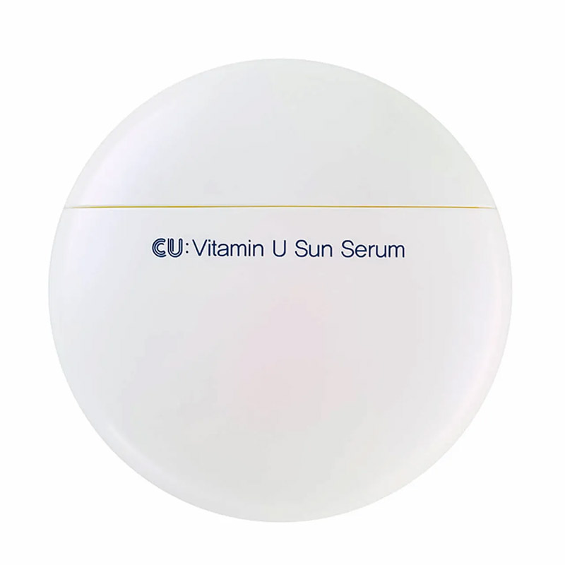 Антивозрастная солнцезащитная сыворотка CUSKIN CU Vitamin U Sun Serum SPF50 PA++++ 50мл