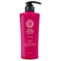 Шампунь для жирной кожи головы с чайным деревом Daeng Gi Meo Ri Green Tea Tree Shampoo 500мл