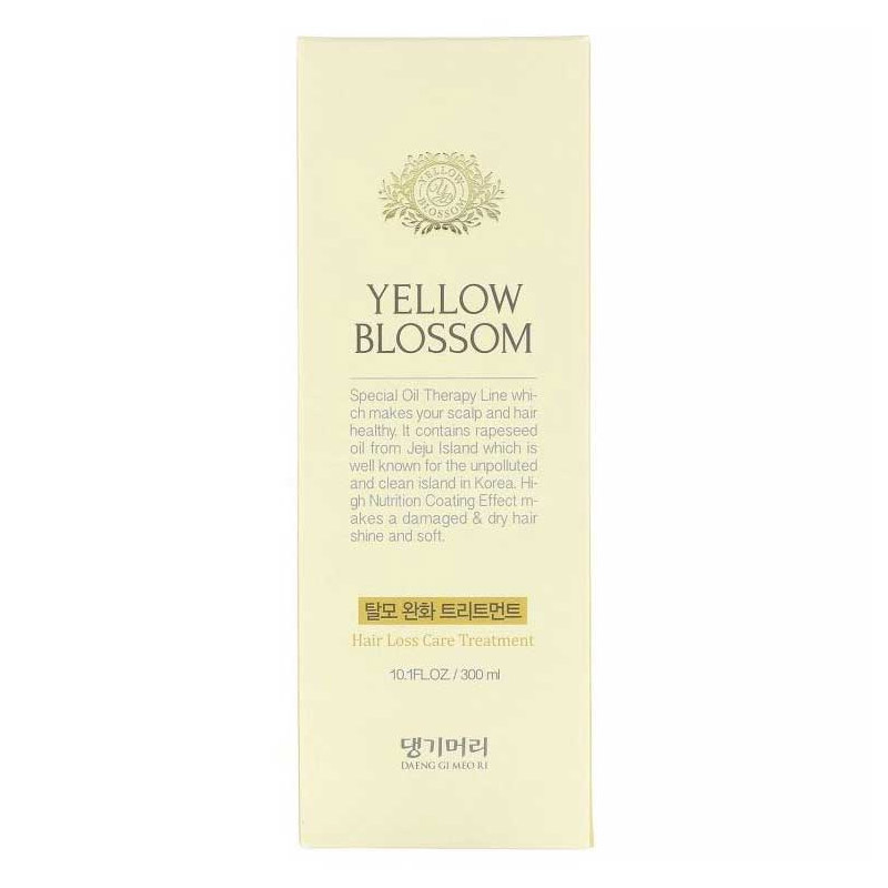 Маска-бальзам против выпадения волос Daeng Gi Meo Ri Yellow Blossom Anti-Hair Loss Treatment 300мл