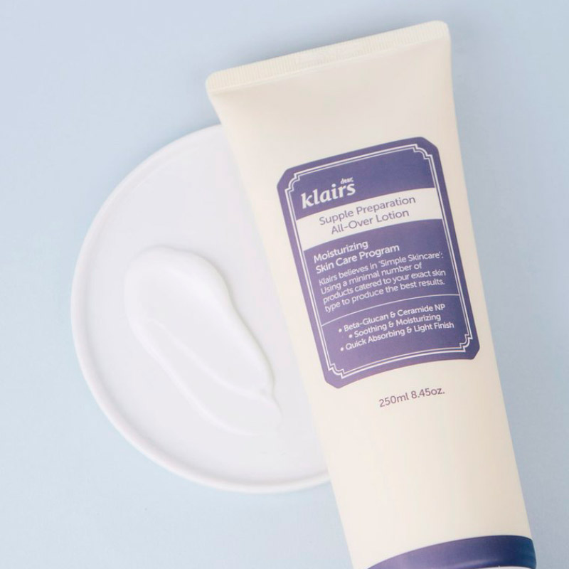 Увлажняющий лосьон для лица и тела Dear, Klairs Supple Preparation All Over Lotion 250 мл