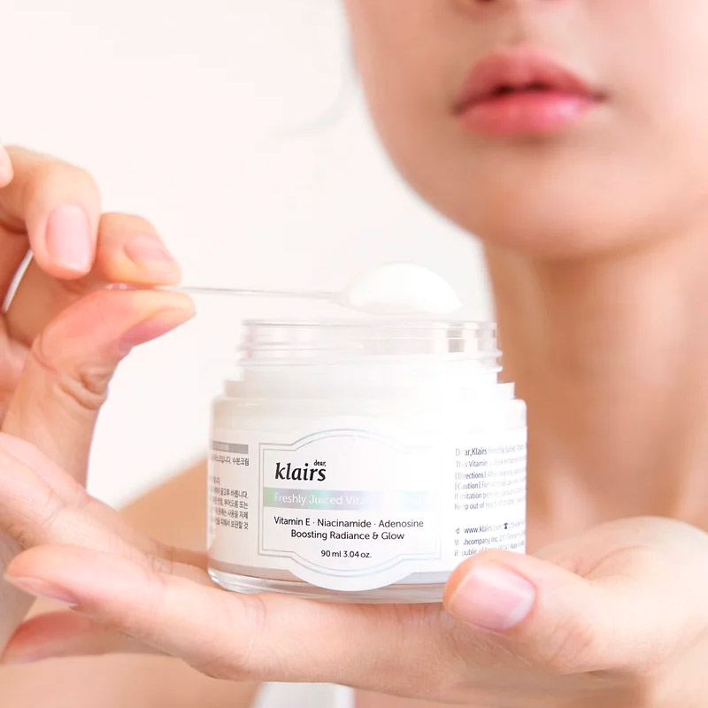 Витаминная маска для сияния кожи Dear, Klairs Freshly Juiced Vitamin E Mask 90 мл
