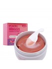 Патчи гидрогелевые с экстрактами персика и гибискуса Dearboo Peach and hibiscus hydrogel 60шт