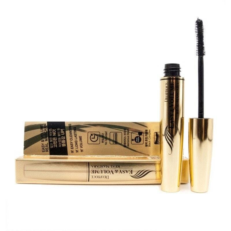Тушь для ресниц DEOPROCE Easy and Volume Real Mascara - 8 мл