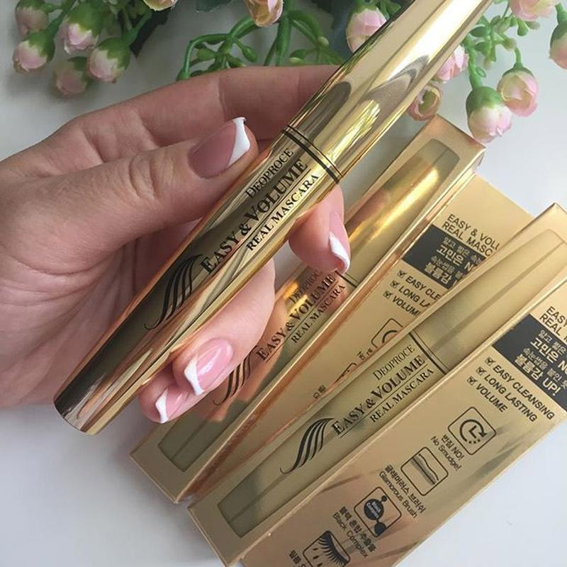 Тушь для ресниц DEOPROCE Easy and Volume Real Mascara - 8 мл