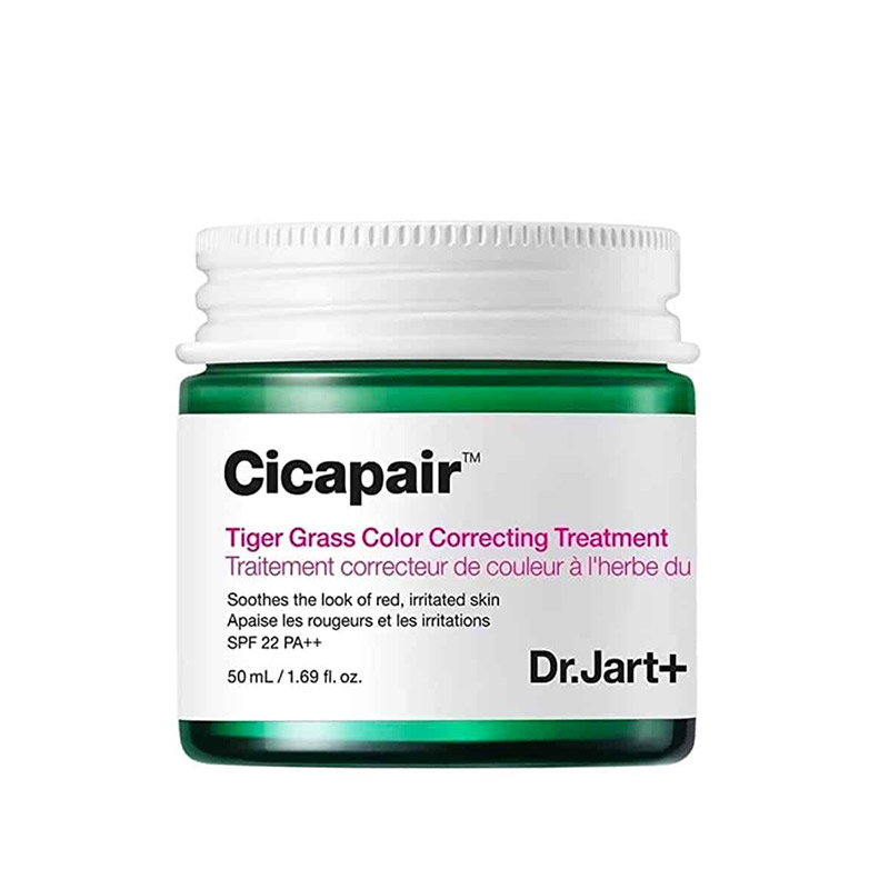 Крем-корректор для лица DR.JART Cicapair Tiger Grass Color Correcting Treatment 50мл Крем-корректор для лица DR.JART Cicapair Tiger Grass Color Correcting Treatment 50мл