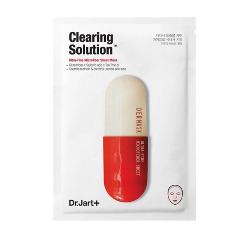 Очищающая тканевая маска DR JART Dermask Clearing Solution купить в Минске