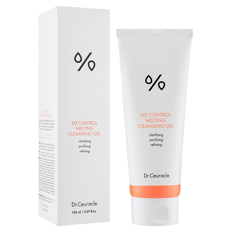 Себорегулирующий гель для очищения Dr.Ceuracle 5α Control Melting Cleansing Gel 150мл