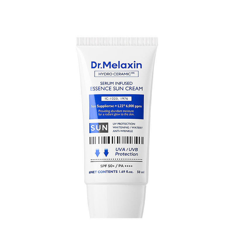 Солнцезащитный крем для лица Dr.Melaxin Hydro Ceramic Serum Infused Essence Sun Cream SPF50+ PA++++ 50 мл