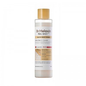 Рисовый пилинг-тоник для сияния кожи Dr.Melaxin Peel Shot Glow White Rice Toner 200 мл