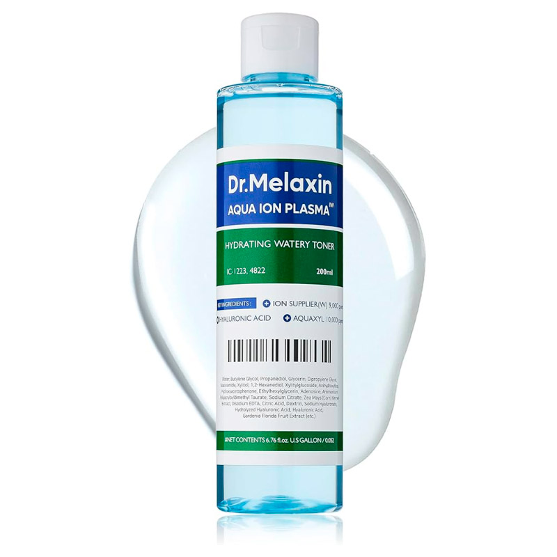 Увлажняющий тонер с аква-ионной плазмой Dr.Melaxin Aqua Ion Plasma Water Toner 200 мл