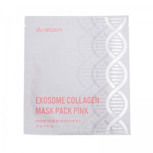 Гидрогелевая маска с экзосомами и коллагеном DR.REBORN EXOSOME COLLAGEN MASK PACK PINK 41гр