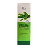 Пенка для умывания с экстрактом зеленого чая Ekel Green Tea Foam Cleanser 180мл
