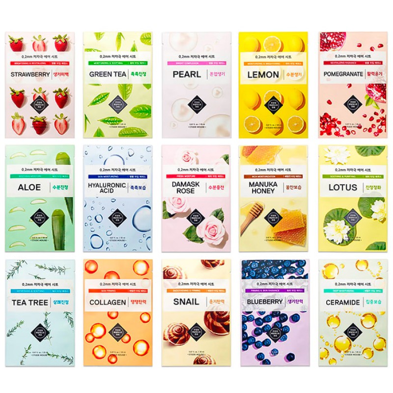 Тканевая маска для лица ETUDE HOUSE 0.2 Therapy Air Mask - 20 мл
