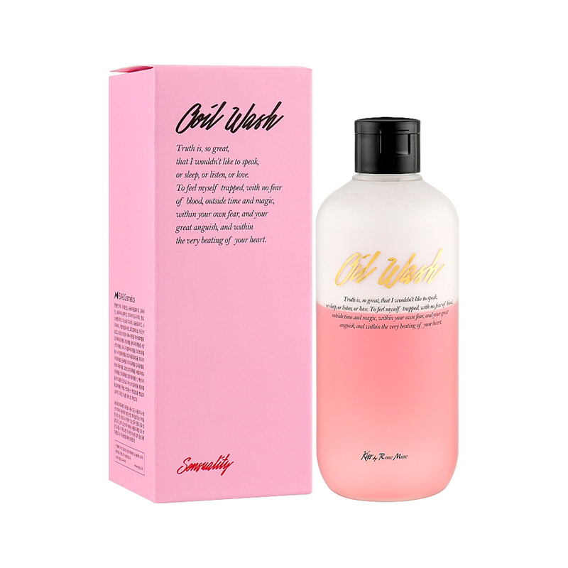 Гель для душа мускусный аромат EVAS Kiss by Rosemine Fragrance Oil Wash Glamour Sensuality 300 мл