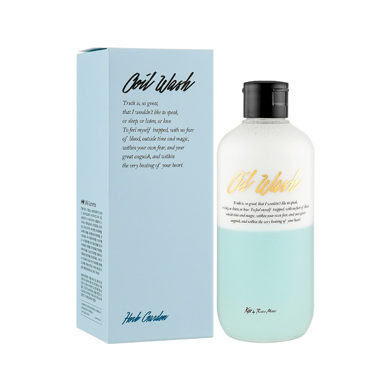Гель для душа с травяным ароматом EVAS Kiss by Rosemine Fragrance Oil Wash Oh Fresh Herb Garden 300 мл