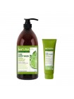 Гель для душа с лаймом EVAS Naturia Pure Body Wash Wild Mint and Lime - 100/750 мл