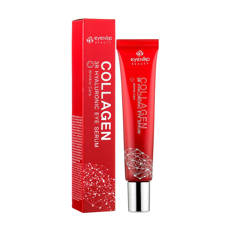 Сыворотка-роллер для кожи вокруг глаз EYENLIP Collagen 3R Hyaluronic Eye Serum 25 мл