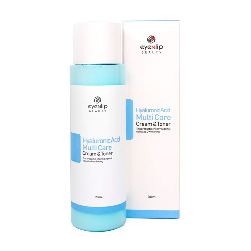 Тонер-крем с гиалуроновой кислотой EYENLIP Hyaluronic Acid Multi Care Cream Toner 200 мл