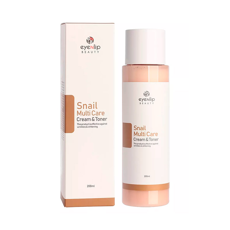 Тонер-крем с улиточным муцином EYENLIP Snail Multi Care Cream Toner 200 мл