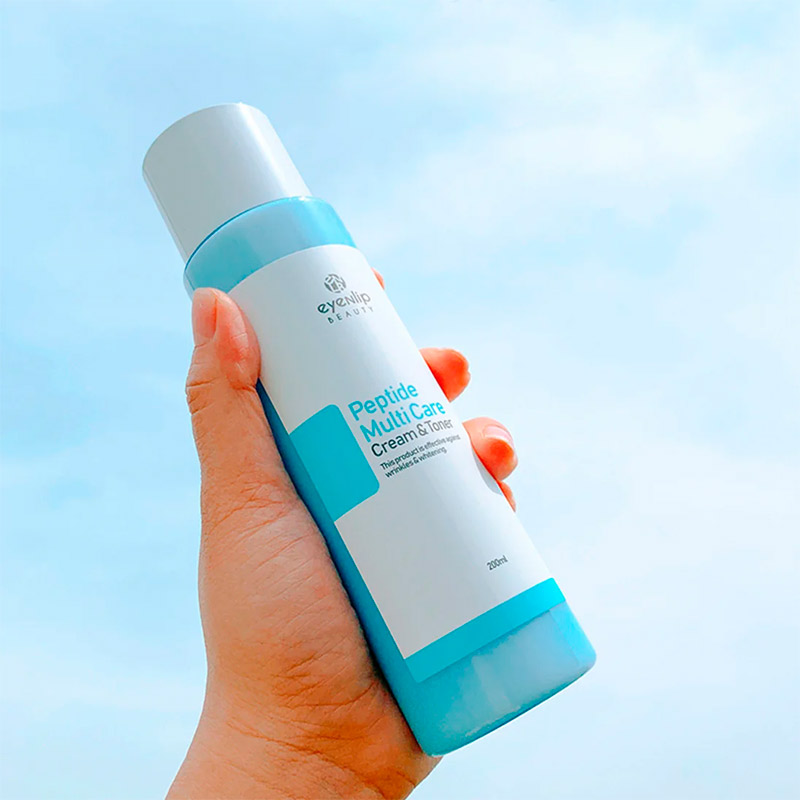 Тонер-крем с пептидами EYENLIP Peptide Multi Care Cream Toner 200 мл