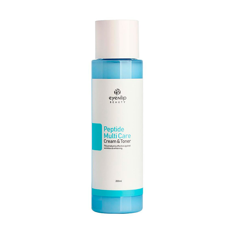 Тонер-крем с пептидами EYENLIP Peptide Multi Care Cream Toner 200 мл