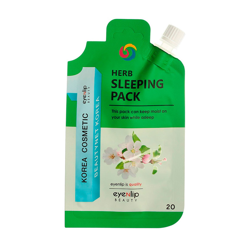 Ночная маска с экстрактами трав EYENLIP Herb Sleeping Pack 25мл Ночная маска с экстрактами трав EYENLIP Herb Sleeping Pack 25мл